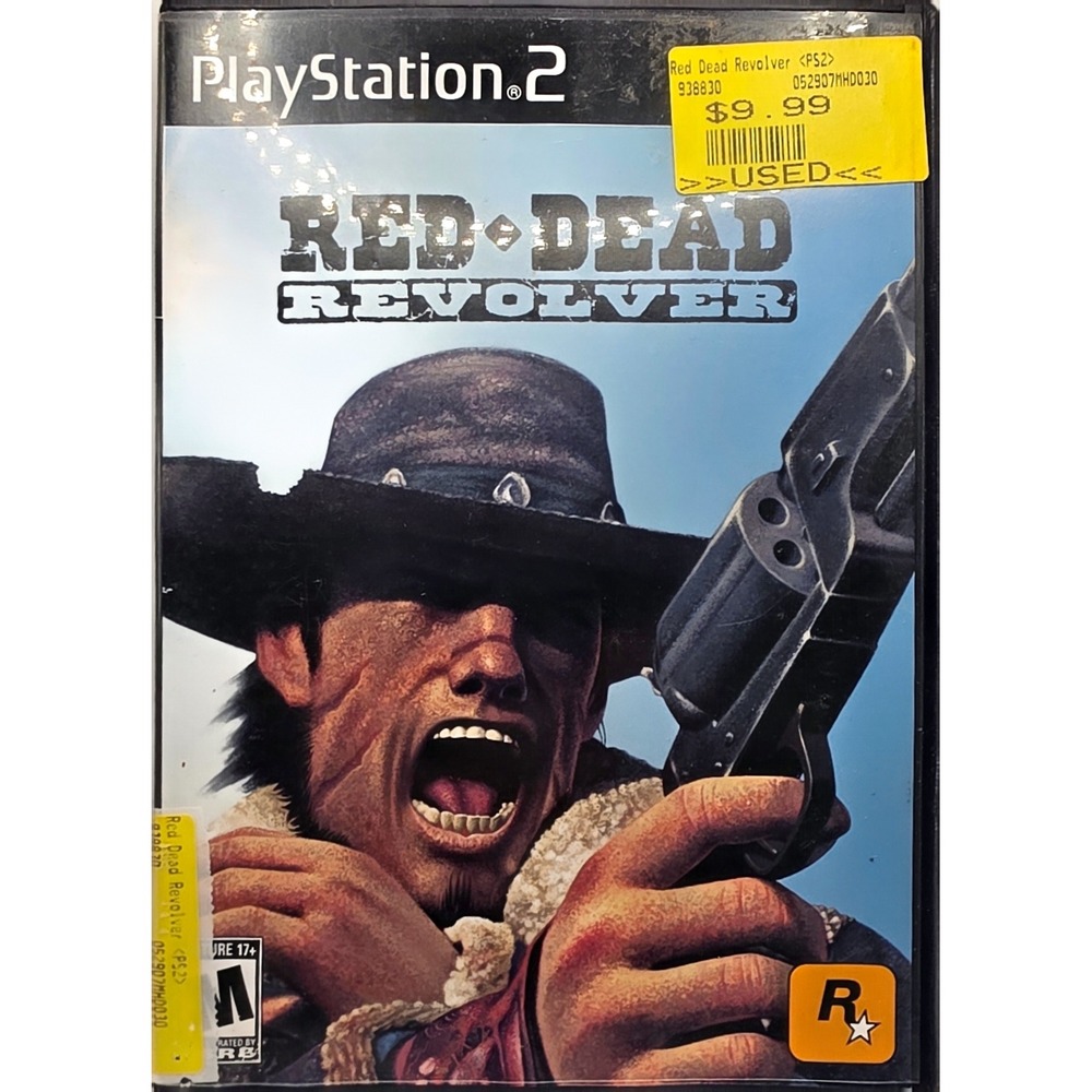 Red Dead Revolver Sony PlayStation 2 PS2 Rockstar Games CIB 2004 SLUS-20500